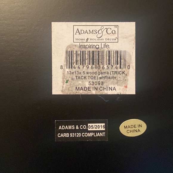 Adams & Co Halloween Tic Tac Toe Decoration and Game - Picture 4 of 4